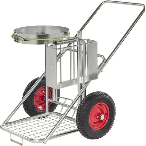 Carrello per le pulizie da esterno 1200 x 820 x 1000 - Kongamek KM145760-EPF