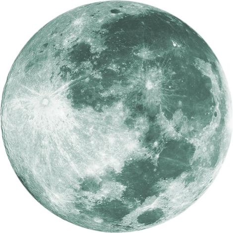 Décoration murale autocollante lune en PVC, papier peint amovible sans résidus pour chambre à coucher, salon et chambre d’enfant, film de fond créatif (1/5)