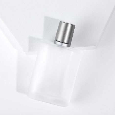 Vaporisateur de parfum en verre dépoli, vaporisateur rechargeable, flacon de parfum vide, unisexe (50 ml) (1/2)