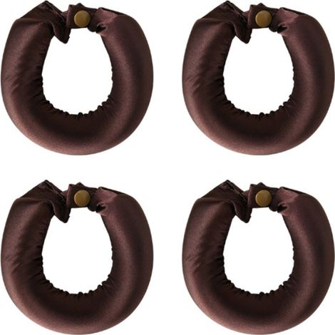 Bandeau à boucler sans chaleur 4 pièces, bigoudis de nuit pour cheveux longs