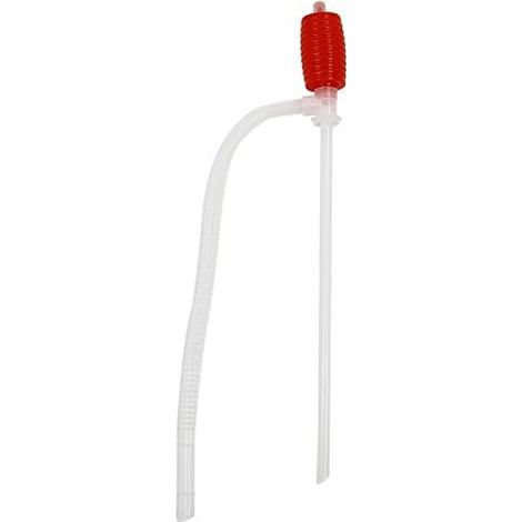 Manuelle Saugpumpe – 1 Stück – Robustes Kunststoffgehäuse – Schneller Flüssigkeitstransfer – Für Kraftstoff und Wasser – Inklusive flexiblem Schlauch (1/4)