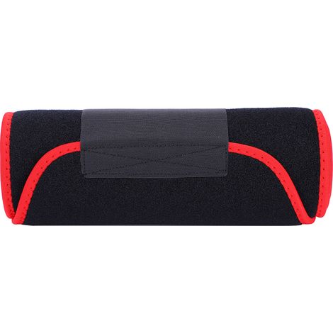 Ceinture De Soutien Lombaire Réglable - Brace Sportif Compression Élastique - Pour Running Gymnastique Danse - Taille M Rouge (1/5)