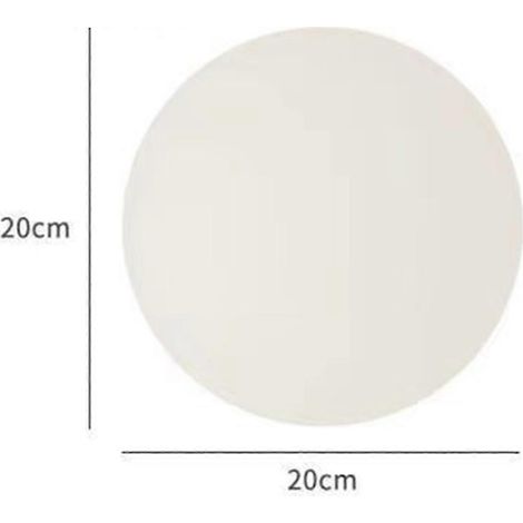 Applique murale LED boule de verre, base dissimulée, dôme blanc laiteux, décoration de canapé, balcon, couloir, porche, chambre, lampe de chevet. (1/4)