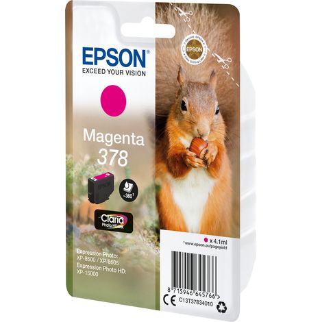 Epson Squirrel C13T37834020 cartouche d'encre 1 pièce(s) Original Rendement standard (1/3)