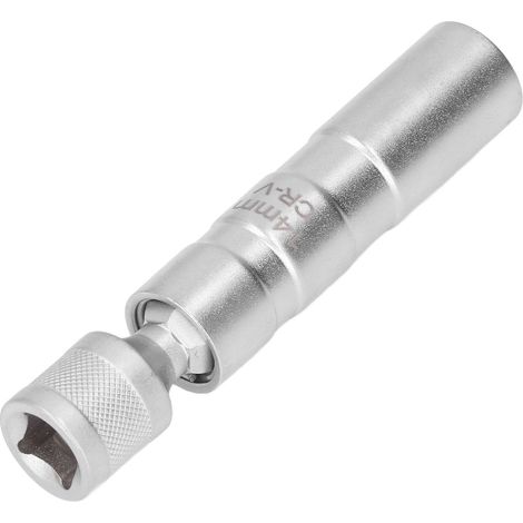 Douille bougie magnétique 3/8 universelle paroi fine 12 pans outil dépose pose 14 mm 0,55 po (1/5)