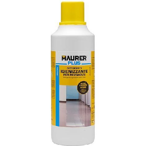 DETERGENTE PAVIMENTI """IGIENIZZANTE PROFUMATO""" 1LT MAURER PLUS (EX 98159)
