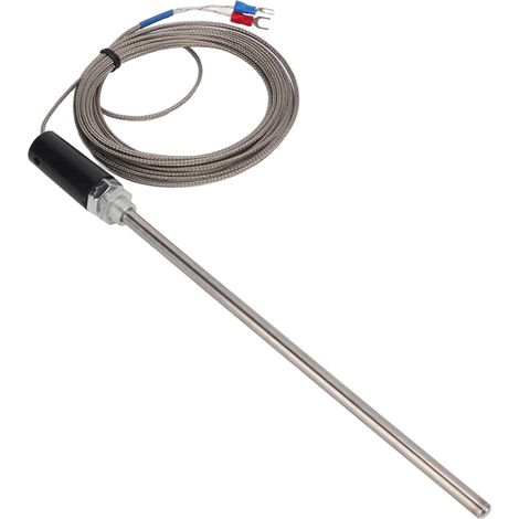 Sonde de température à thermocouple de type K en acier inoxydable de type M12, sonde de température de 4 mètres (1/5)
