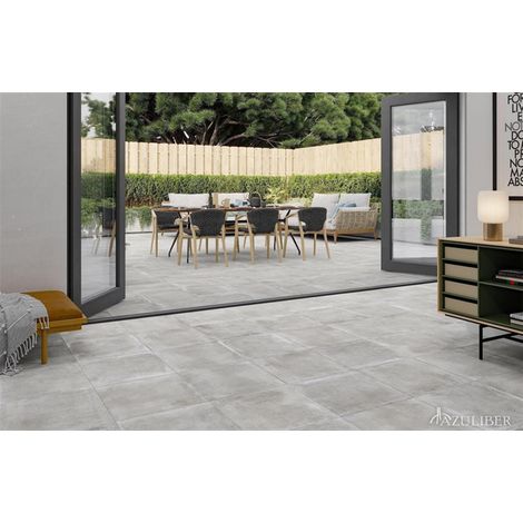 Série CASLTELBEJAC AD - 45 x 45 - Gris Antidérapant