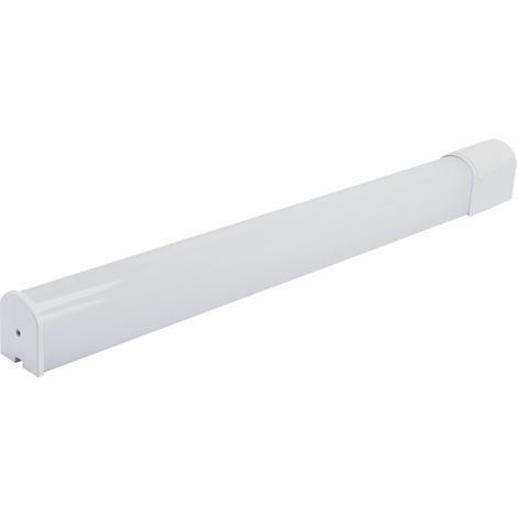 ARLUX LIGHTING Reglette Salle de Bain KLIP 8W 900lm Interrupteur 1 Prise Blanc Neutre (1/5)