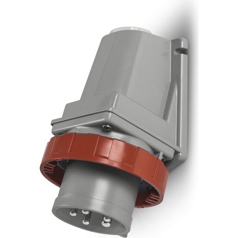 Spina fissa 3P+T 32A IP66/IP67/IP69 6H SCA245.3296 per quadri bordo macchina
