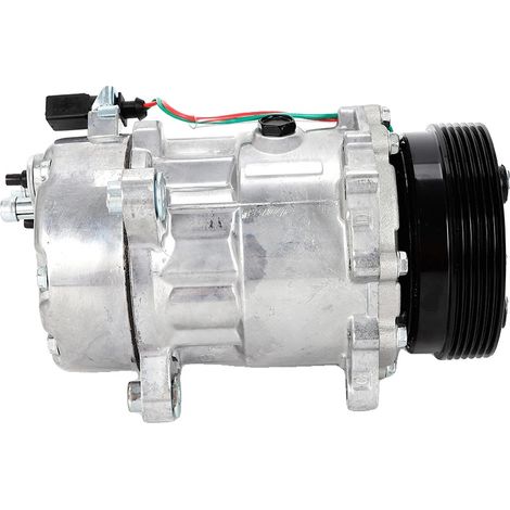 Compresseur de climatisation, système 12V, réfrigérant R134a, Argent (1/2)
