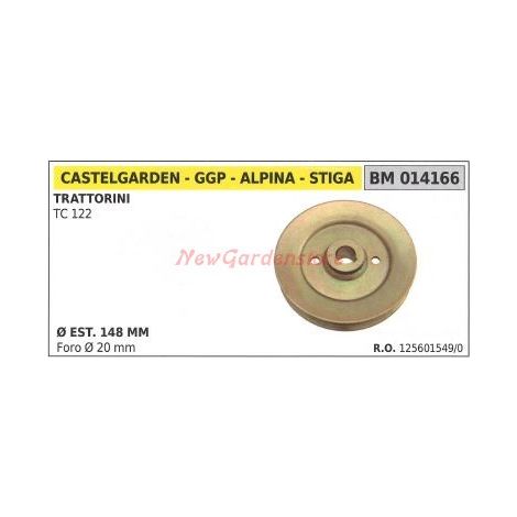 Puleggia per trattorino rasaerba tosaerba tagliaerba TC 122 ALPINA 014166