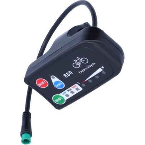 1 Compteur vélo électrique,Kt-led880,36v 48v,écran lcd,contrôleur kt,vélo diy (1/3)