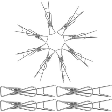 12 crochets porte-serviettes de salle bain en acier inoxydable doré, organisateur rangement facile (1/5)