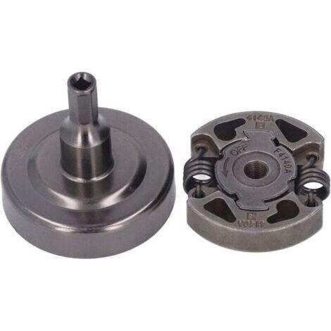 Embrayage et cloche d'embrayag kit pour Stihl FS38 FS40 FS45 FS50 FS55 FS70 et plus séries,accessoire de débroussailleuse pignon avec tambour embrayage pièces détachées (1/4)