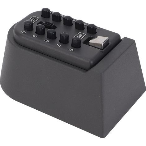 Boîte à clés murale extérieure étanche coffre fort sécurisé rangement coffret verrouillé 10 chiffres combinaison clés maison (1/5)