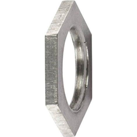 Locknut HellermannTyton 166-50104 ottone nichelato resistente alla corrosione