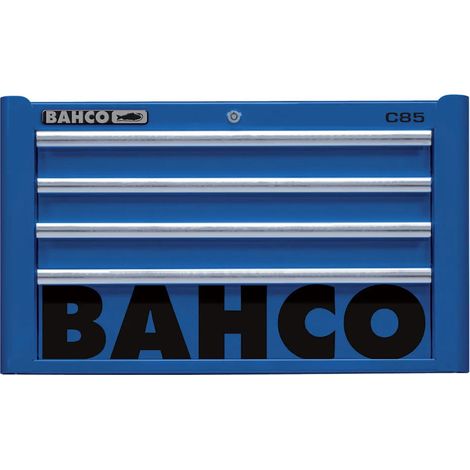 Cassetta porta attrezzi Bahco classic c85 4 cassetti capacità 300 kg