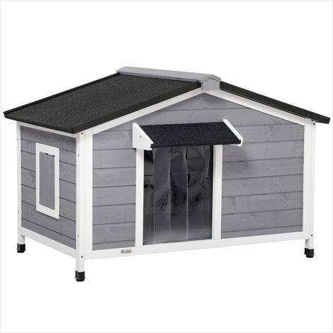 Cage de transport pour animaux Niche pour chien en bois de sapin (1/5)