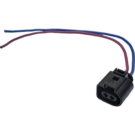 Stecker für Scheibenwaschpumpe Skoda Audi VW Seat mit Kabeln (1/4)