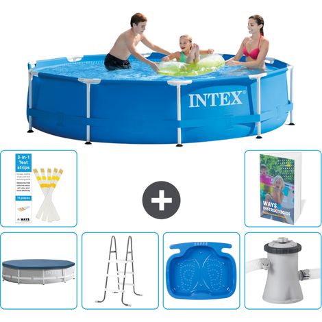Frame Pool Rund - 305x76 cm - 7-teilig S140