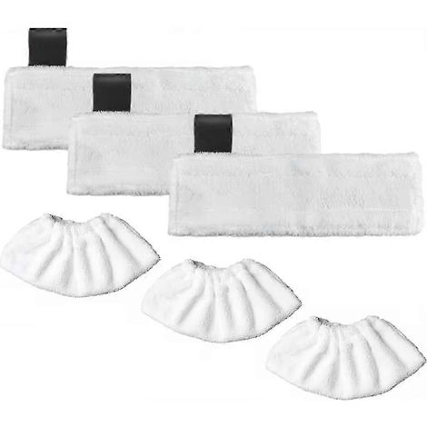 Chiffons de nettoyage AURA pour balai vapeur Easyfix SC2 SC3 SC4 SC5, housse de rechange pour nettoyeur vapeur (1/5)