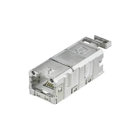 Connettore RJ45, IP67 con custodia, Collegamento 1 RJ45, Collegamento 2 IDCPROFINETAWG 26, AWG 22
