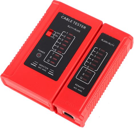 WZ-468 RJ45 and RJ11 Network Cable Tester Ethernet LAN Network Test Tool
