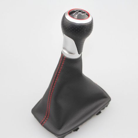 Soufflet Levier de Vitesse Pommeau de Vitesse applicable to Audi A4 B8 gear shift (1/5)