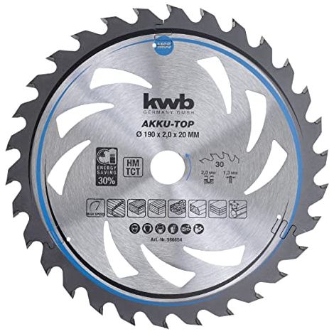 Kwb lama universale 190 mm in carburo (1/4)