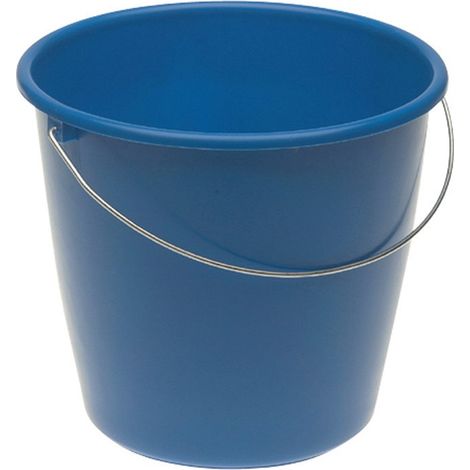Cubo 5l plastico mixto colores surtidos mango metal