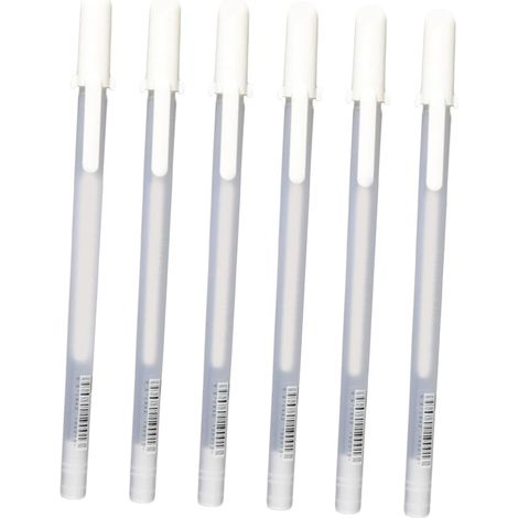 Lot de 6 marqueurs à peinture base d'huile, pointe fine, pour pierre (1/5)