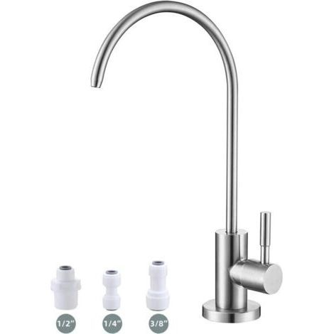 BARKBUSTERSRobinet d'eau potable, robinet d'évier facile à installer, robinet à osmose inverse sans plomb pour évier de bar de cuisine