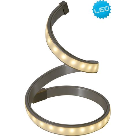 Naeve LOOP LINE Lampe de table LED intégrée Steel-Blank 3000K (1/5)