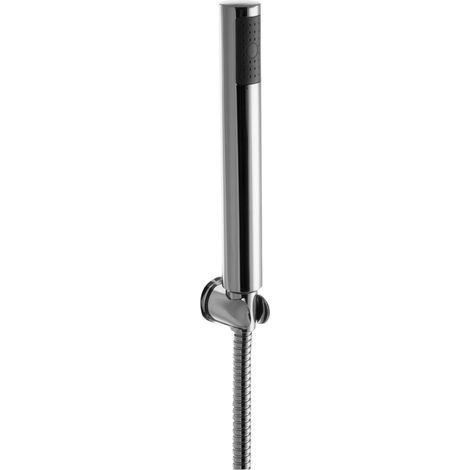 Set de douche PaulGurkes rond avec support de douche 120 cm tuyau en métal