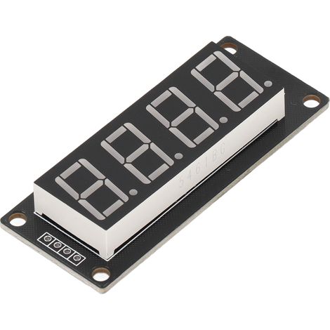 Module d'affichage numérique à tube LED 4 chiffres 7 segments 0,56 pouce, puce de commande TM1637, vert (1/5)