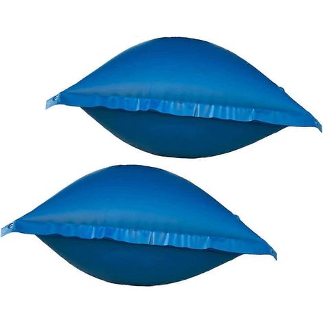 Coussin gonflable pour piscine hors sol coussin d'air durable protection hivernale léger facile à gonfler coussin flottant (1/5)