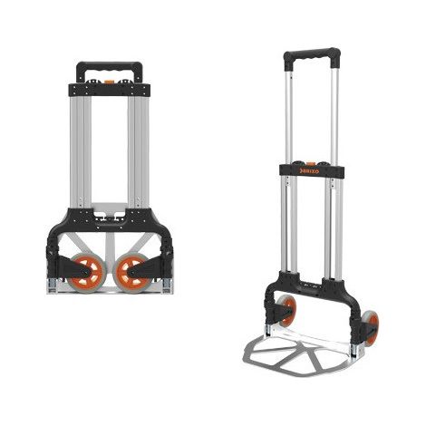 Carro de mano plegable de aluminio Kompact 70 kg compacto portátil - Brixo