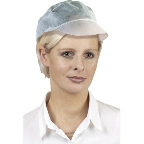 Casquette restauration jetable Tidy Professionnal (Lot de 100) Blanc Unique