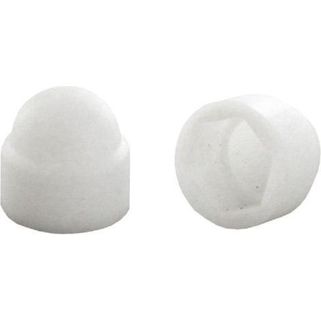 Schraubenkappe Th Plast Blc ø10 Beutel 4 Stück - Vynex
