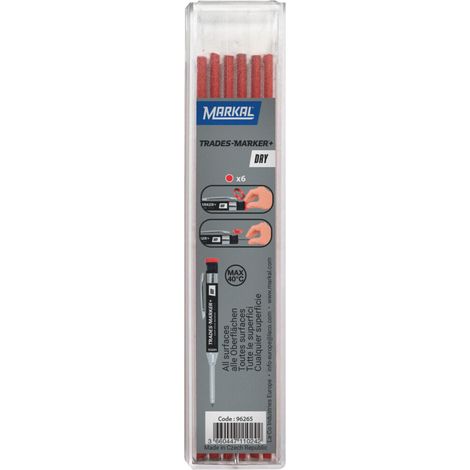 Markal Ersatzminen 6-teilig,⌀ 2,8 mm, Typ: 096265 6 Stk (1/2)