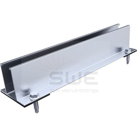 Mini Rail 250mm para Cubierta Metálica XS Gris IluminaShop
