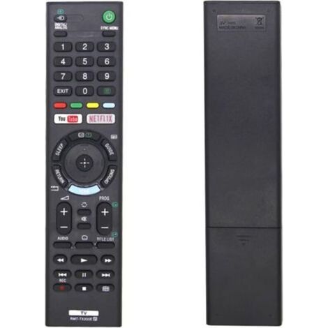 Sony RMT-TX300E Ersatzfernbedienung für Sony-Fernseher, Universalfernbedienung mit Netflix- und YouTube-Tasten (1/3)