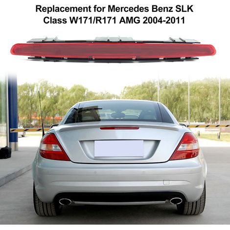 Eosnow Feu stop à montage élevé, feu stop LED de remplacement pour Mercedes Benz SLK classe W171/R171 AMG 2004-2011 1718200056