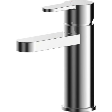 Balterley Consall Round Eco Mono Basin Mixer Tap & Push Button Waste - Chrome