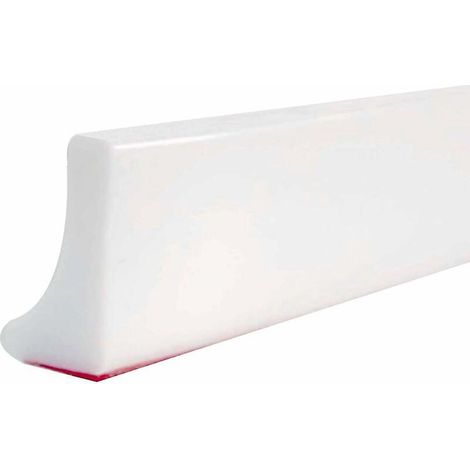 1m Barre D'eau  Angle Droit Salle De Bain Seuil De Porte Humide Et Sec Comptoir De Cuisine Barrire D'eau Barrire D'eau Blanc (1/4)