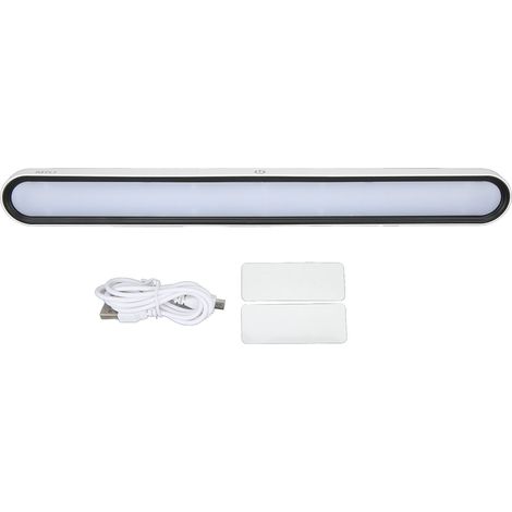 Ortviai Lampe de lecture LED USB rechargeable avec gradation continue, aimantée et suspendue – Modèle KA009H, blanc (1/5)