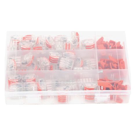 QORVA
-60 Pcs Connecteurs de fils à levier Connecteurs d'épissure compacts PCT-212 213 215 avec vis de fixation de clip,DUBUNS (1/5)