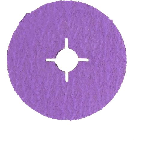 25 x Fibre Discs 115 mm Abrasive Paper 60 Grit for Angle Grinder Ceramic Abrasive Paper Discs (1/5)
