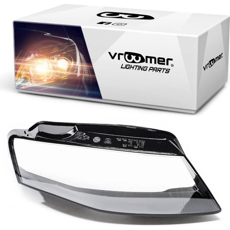 Lente del faro derecho Audi A4 S4 RS4 B8 8K pre-restyling (2008 - 2011)